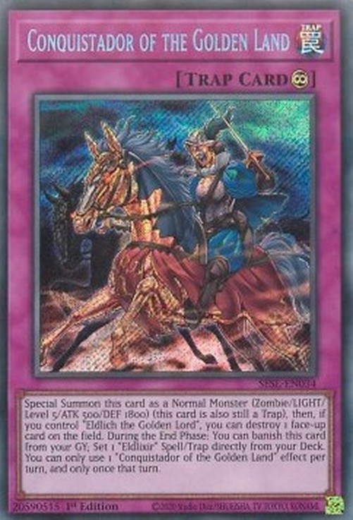 Yu-Gi-Oh! SESL Conquistador of the Golden Land