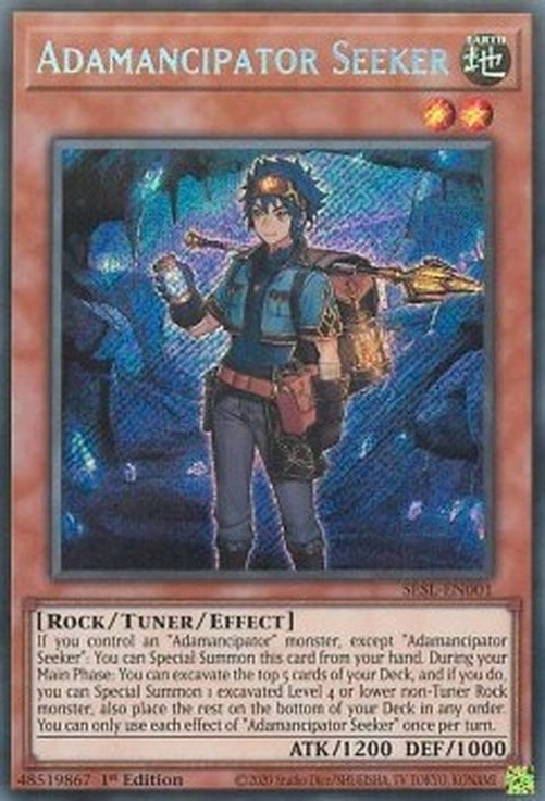 Yu-Gi-Oh! SESL Adamancipator Seeker