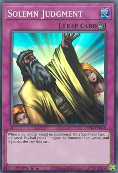 Yu-Gi-Oh! SESL Solemn Judgment