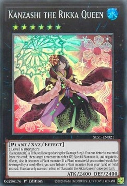 Yu-Gi-Oh! SESL Kanzashi the Rikka Queen