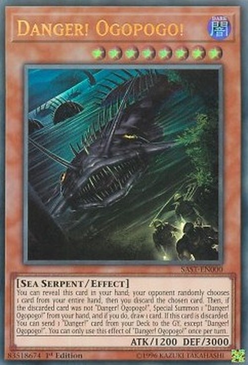 Yu-Gi-Oh! SAST Danger! Ogopogo!