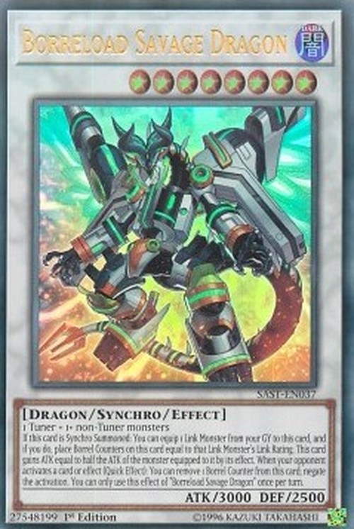 Yu-Gi-Oh! SAST Borreload Savage Dragon