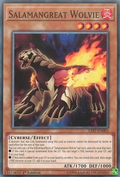 Yu-Gi-Oh! SAST Salamangreat Wolvie