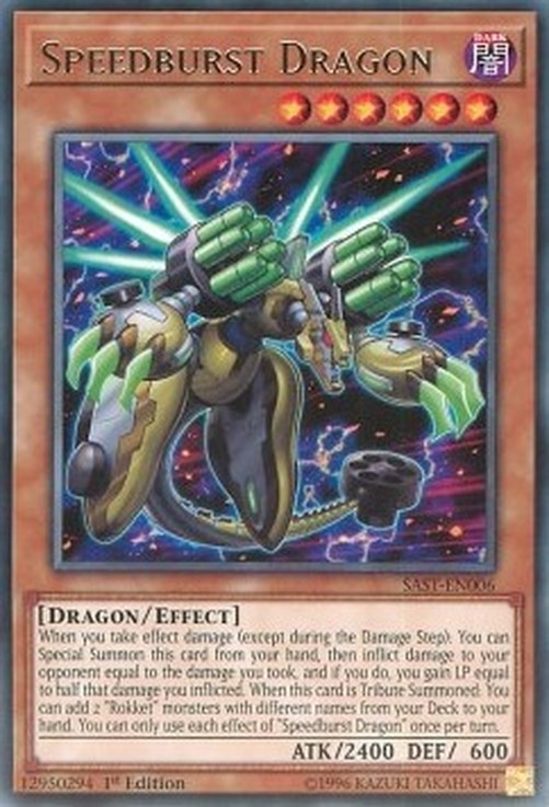 Yu-Gi-Oh! SAST Speedburst Dragon