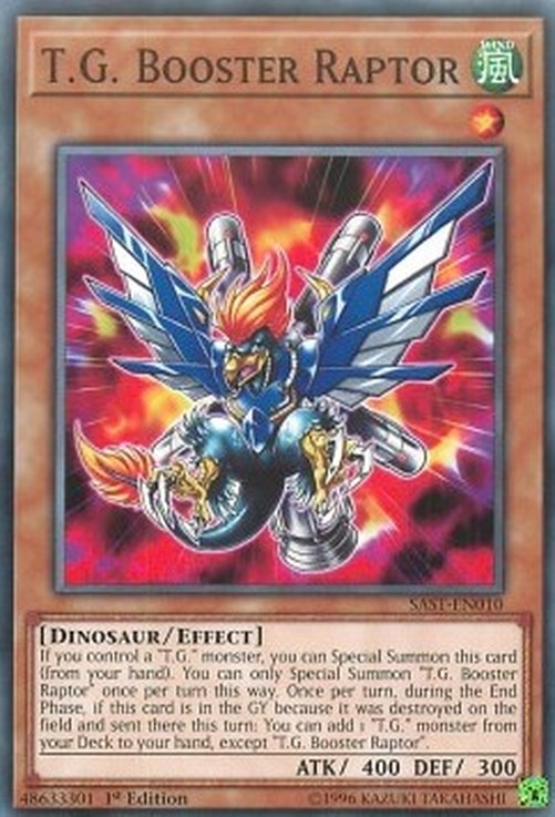 Yu-Gi-Oh! SAST T.G. Booster Raptor