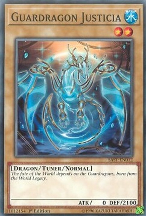 Yu-Gi-Oh! SAST Guardragon Justicia