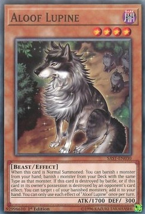Yu-Gi-Oh! SAST Aloof Lupine
