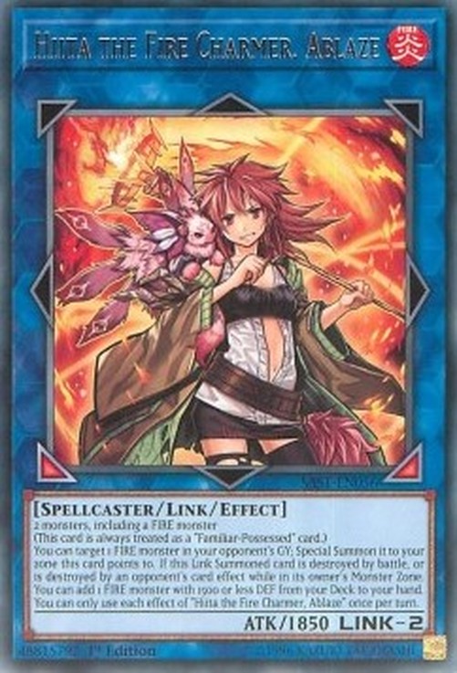 Yu-Gi-Oh! SAST Hiita the Fire Charmer, Ablaze