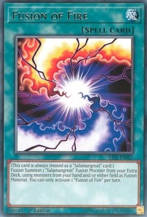 Yu-Gi-Oh! SAST Fusion of Fire