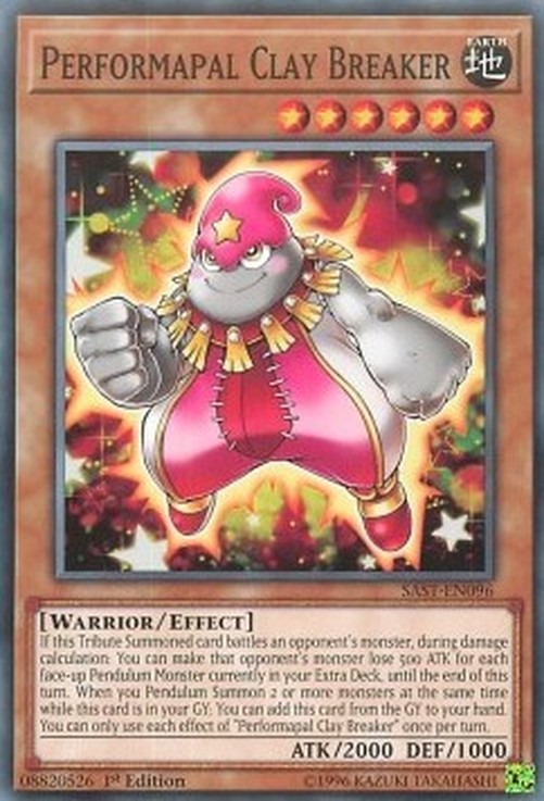 Yu-Gi-Oh! SAST Performapal Clay Breaker