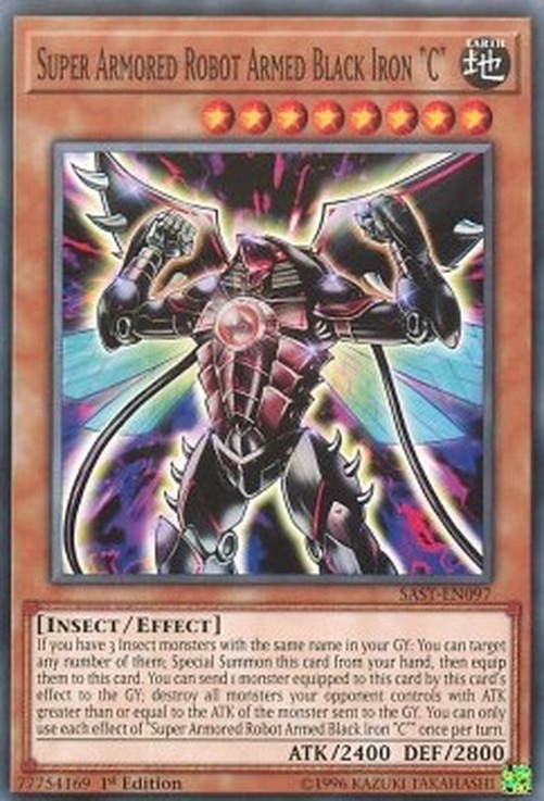 Yu-Gi-Oh! SAST Super Armored Robot Armed Black Iron "C"