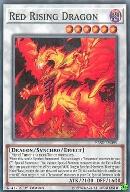 Yu-Gi-Oh! SAST Red Rising Dragon