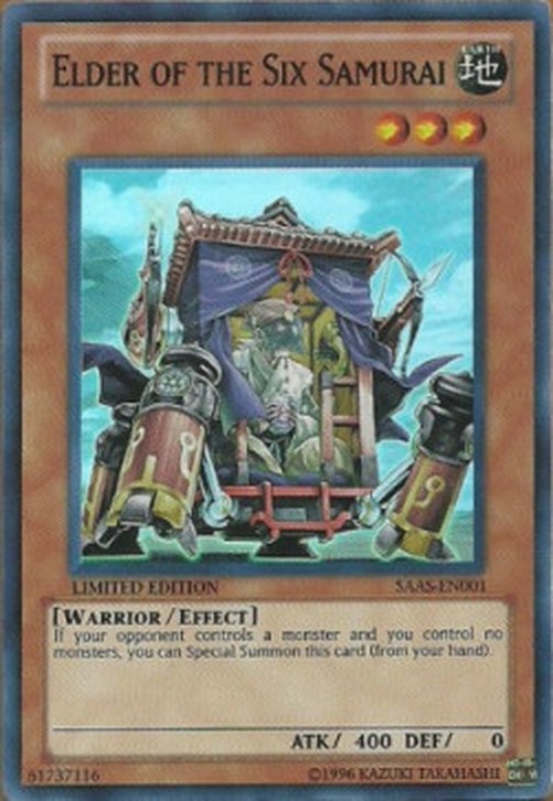 Yu-Gi-Oh! SAAS Elder of the Six Samurai