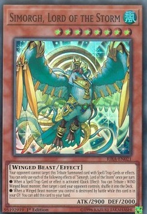 Yu-Gi-Oh! RIRA Simorgh, Lord of the Storm
