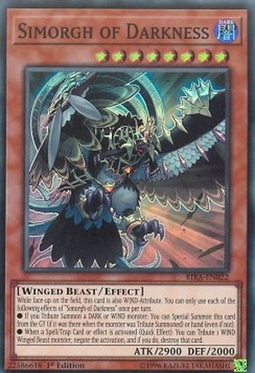 Yu-Gi-Oh! RIRA Simorgh of Darkness