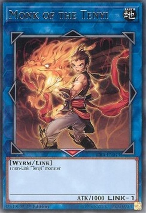 Yu-Gi-Oh! RIRA Monk of the Tenyi