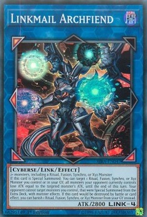 Yu-Gi-Oh! RIRA Linkmail Archfiend