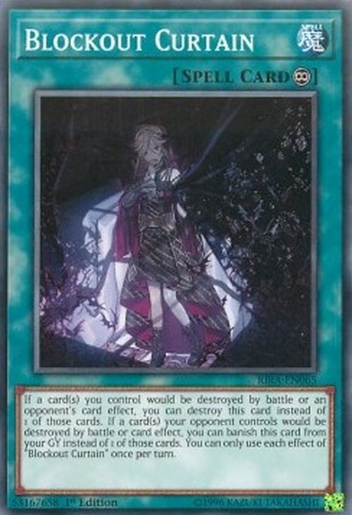 Yu-Gi-Oh! RIRA Blockout Curtain