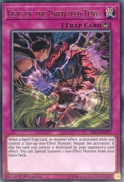 Yu-Gi-Oh! RIRA Fists of the Unrivaled Tenyi