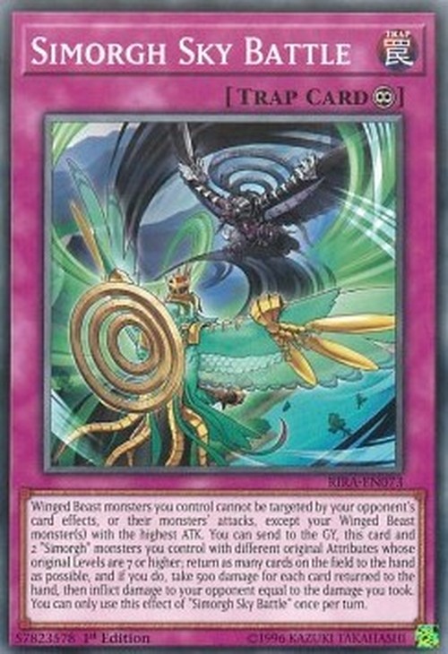 Yu-Gi-Oh! RIRA Simorgh Sky Battle