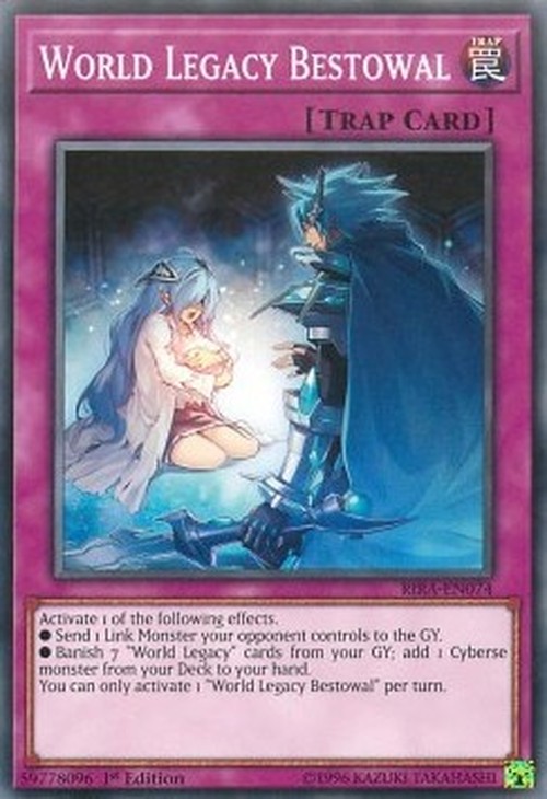 Yu-Gi-Oh! RIRA World Legacy Bestowal