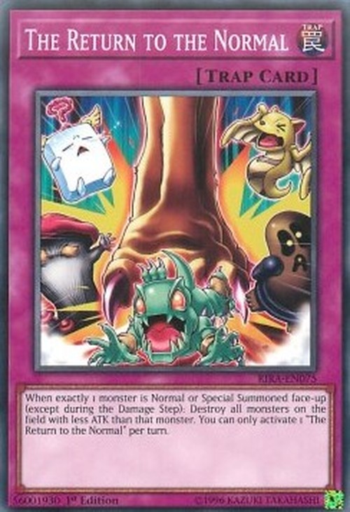 Yu-Gi-Oh! RIRA The Return to the Normal
