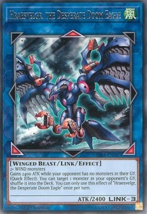 Yu-Gi-Oh! RIRA Hraesvelgr, the Desperate Doom Eagle