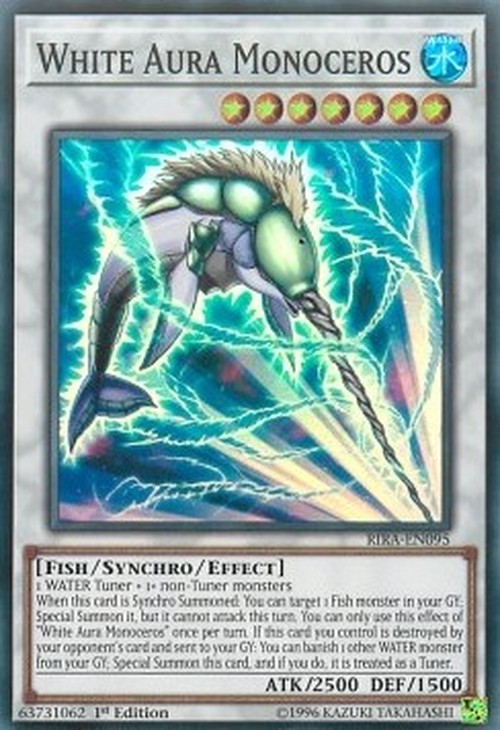 Yu-Gi-Oh! RIRA White Aura Monoceros