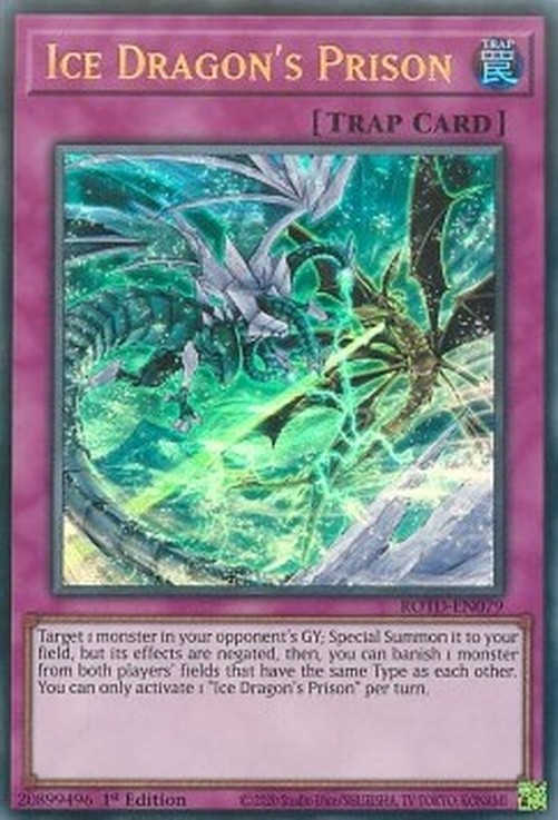 Yu-Gi-Oh! ROTD Ice Dragon's Prison
