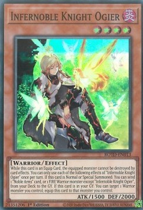Yu-Gi-Oh! ROTD Infernoble Knight Ogier