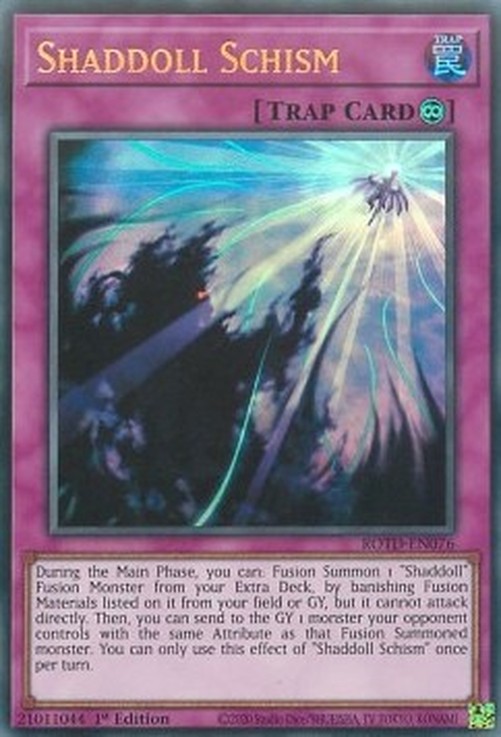 Yu-Gi-Oh! ROTD Shaddoll Schism