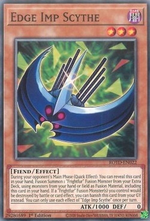 Yu-Gi-Oh! ROTD Edge Imp Scythe