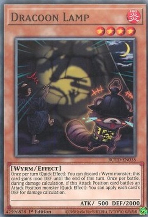 Yu-Gi-Oh! ROTD Dracoon Lamp