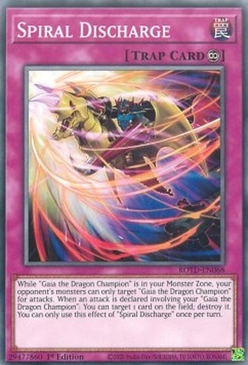 Yu-Gi-Oh! ROTD Spiral Discharge