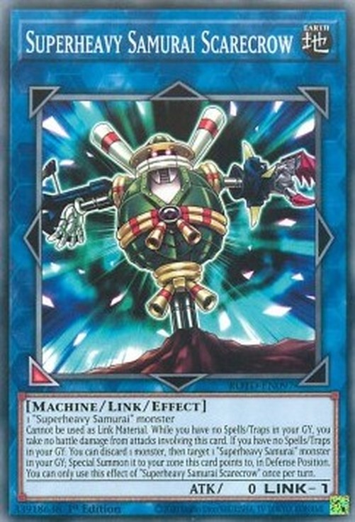 Yu-Gi-Oh! ROTD Superheavy Samurai Scarecrow
