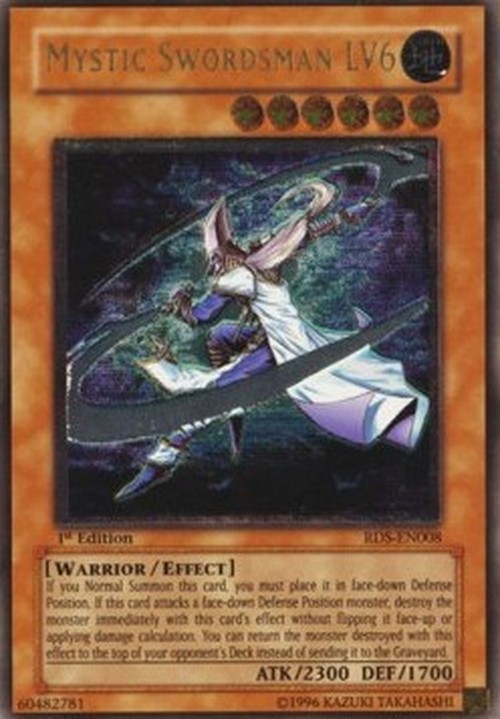 Yu-Gi-Oh! RDS Mystic Swordsman LV6 (V.2 - Ultimate Rare)