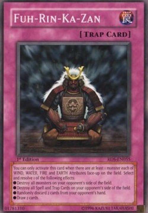 Yu-Gi-Oh! RDS Fuh-Rin-Ka-Zan