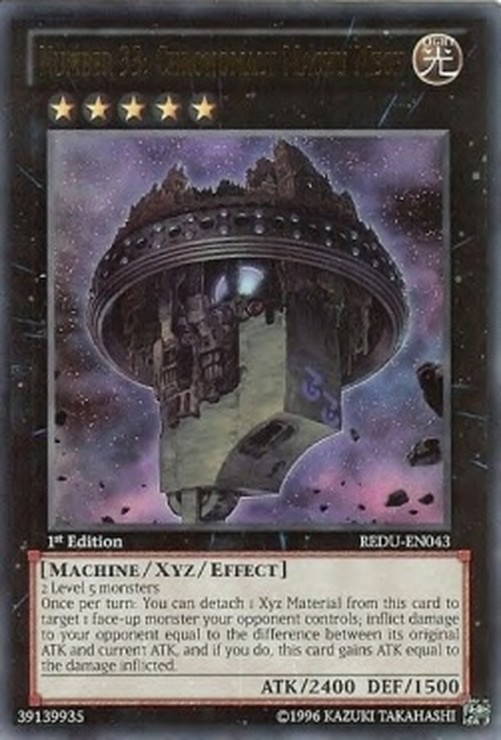 Yu-Gi-Oh! REDU Number 33: Chronomaly Machu Mech (V.1 - Ultra Rare)