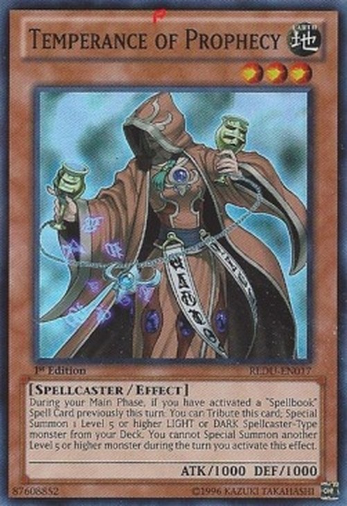 Yu-Gi-Oh! REDU Temperance of Prophecy