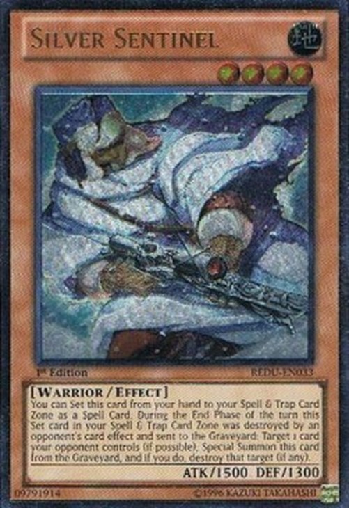 Yu-Gi-Oh! REDU Silver Sentinel (V.2 - Ultimate Rare)