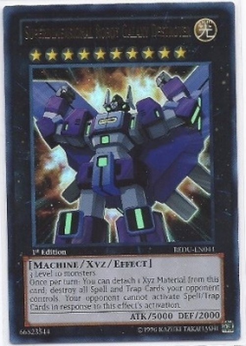 Yu-Gi-Oh! REDU Superdimensional Robot Galaxy Destroyer (V.1 - Ultra Rare)