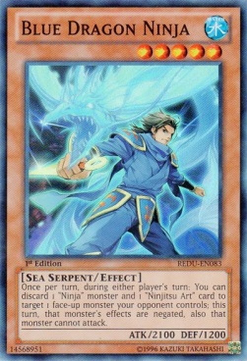 Yu-Gi-Oh! REDU Blue Dragon Ninja