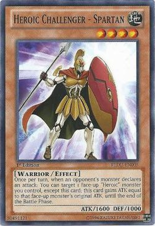 Yu-Gi-Oh! REDU Heroic Challenger - Spartan