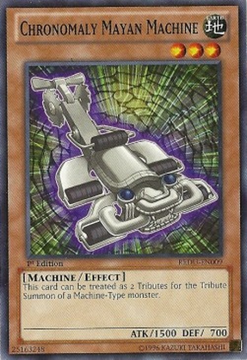 Yu-Gi-Oh! REDU Chronomaly Mayan Machine