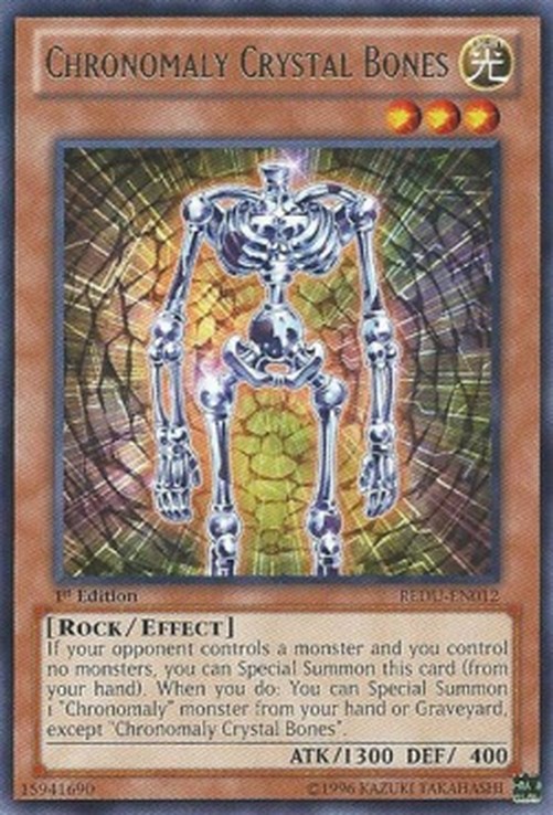 Yu-Gi-Oh! REDU Chronomaly Crystal Bones