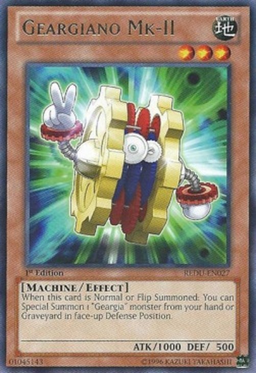 Yu-Gi-Oh! REDU Geargiano Mk-II