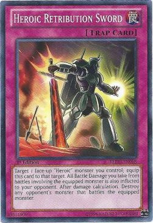 Yu-Gi-Oh! REDU Heroic Retribution Sword