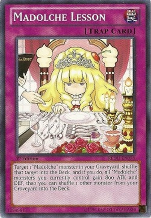 Yu-Gi-Oh! REDU Madolche Lesson