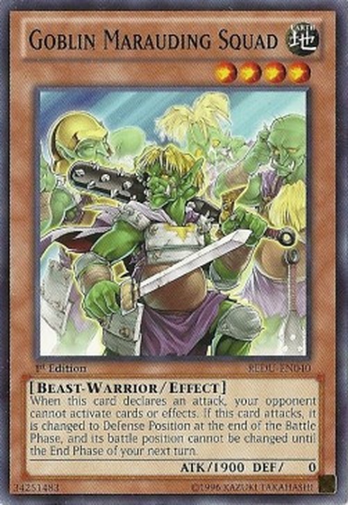 Yu-Gi-Oh! REDU Goblin Marauding Squad