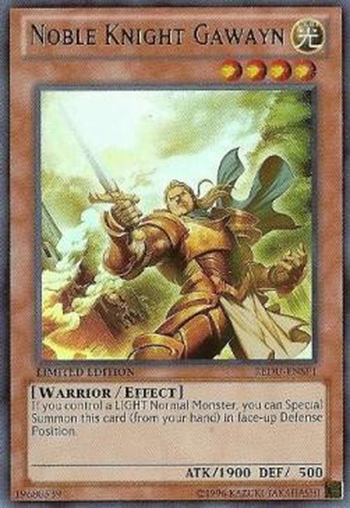 Yu-Gi-Oh! REDU Noble Knight Gawayn (V.1 - Ultra Rare)